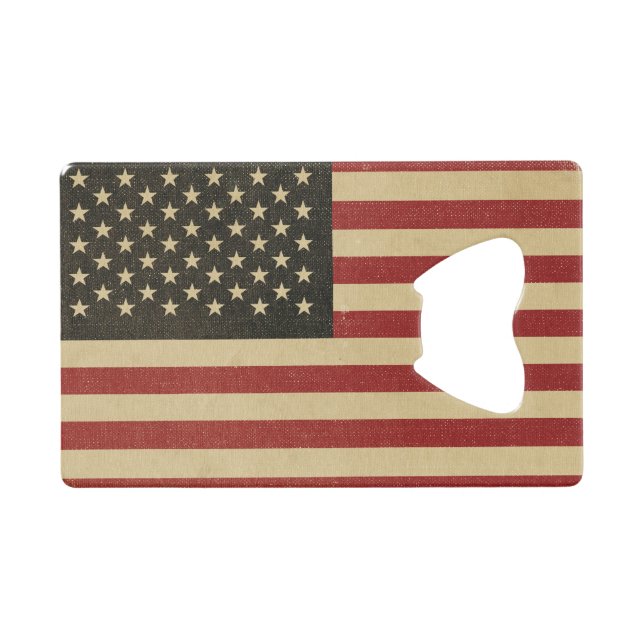Vintage American Flag (Front (Horizontal))