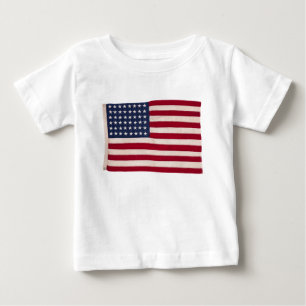 Vintage American Flag Baby T-Shirt