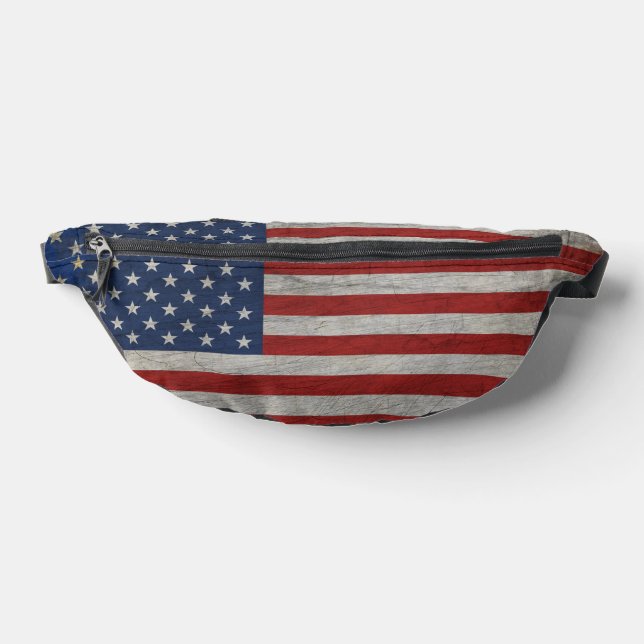 Vintage American Flag Bum Bags (Lay Down)