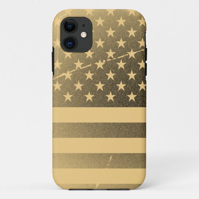 Vintage American Flag Case-Mate iPhone Case (Back)