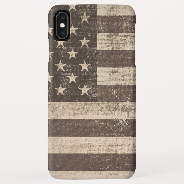 Vintage American Flag Case-Mate iPhone Case (Back)