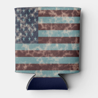 Vintage American Flag Cooler