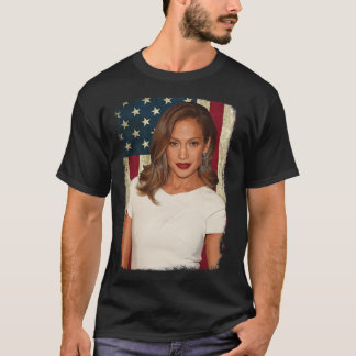 Vintage American Flag Diva Jenifer Legend Essentia T-Shirt