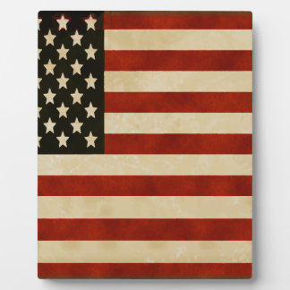 Vintage American Flag GIFTS Plaque
