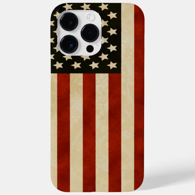 Vintage American Flag iPhone Case-Mate iPhone Case (Back)