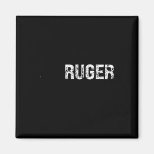 Vintage American Flag Retro Ruger Usa Family Match Magnet