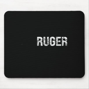 Vintage American Flag Retro Ruger Usa Family Match Mouse Mat