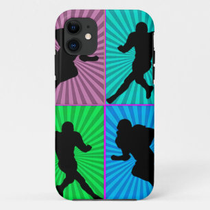 Vintage American Football Player For Football Love iPhone 11 Case