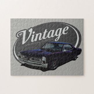 Vintage American Muscle GTO Jigsaw Puzzle