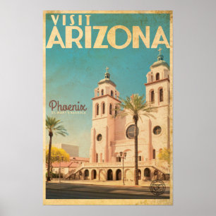 Vintage American Travel Poster - Arizona