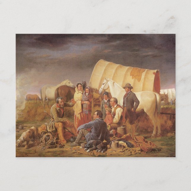 Vintage American West, Advice on Prairie by Ranney (Front)