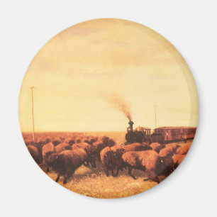 Vintage American West, Held Up by NH Trotter Magnet