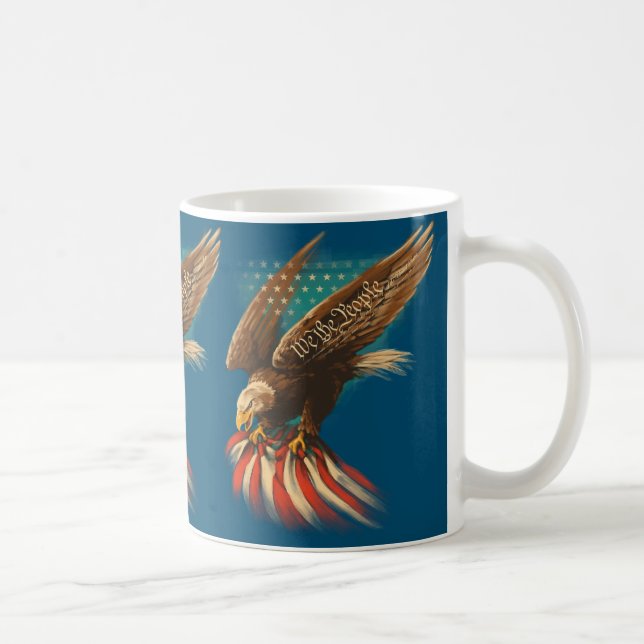 Vintage Americana Coffee Mug (Right)