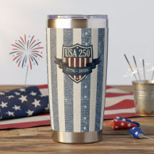 Vintage Americana Stars Stripes USA 250 ID1306