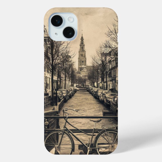 Vintage Amsterdam  Case-Mate iPhone Case (Back)