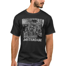 Vintage Amsterdam Holland Bikers