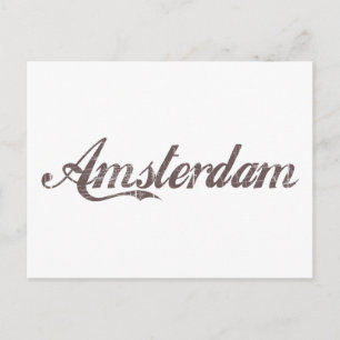 Vintage Amsterdam Postcard