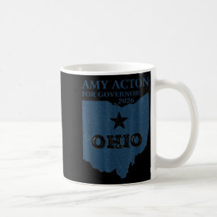 Vintage Amy Acton For Governor Of Ohio 2026 Coffee Mug