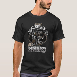 Vintage Analogue Camera Photographer T-Shirt