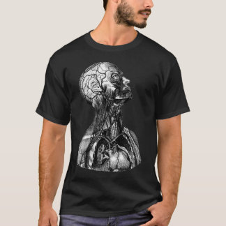 Vintage Anatomical Illustration of the Upper Body T-Shirt