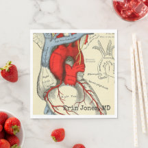 Vintage Anatomy Diagram Medical School Graduation