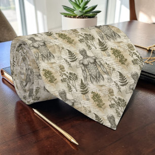 Vintage Anatomy Science Custom Necktie