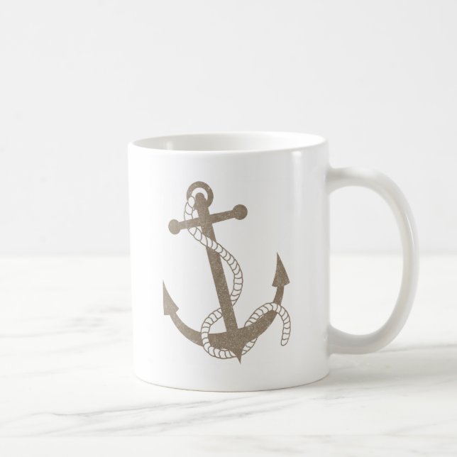 Vintage Anchor Coffee Mug (Right)