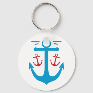 Vintage Anchor Key Ring