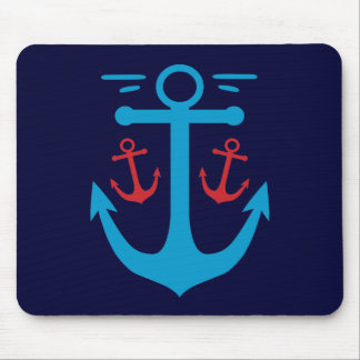Vintage Anchor Mouse Mat