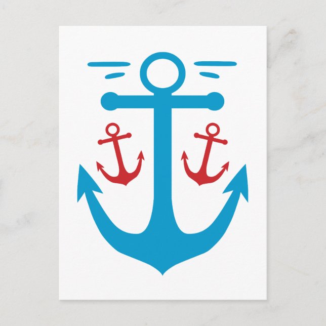 Vintage Anchor Postcard (Front)