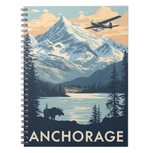 Vintage Anchorage Notebook
