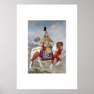 Vintage Ancient Chinese Art Poster