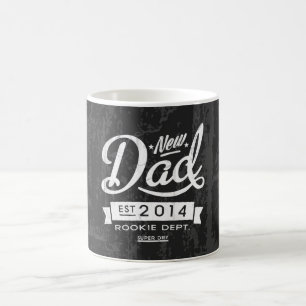 Vintage and Eye Catching New Dad 2014 Coffee Mug