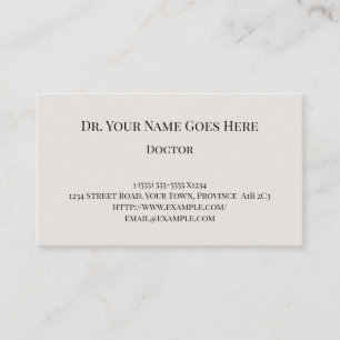 Vintage and Nostalgic Look Business Card