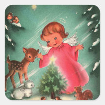 Vintage Angel And Animals