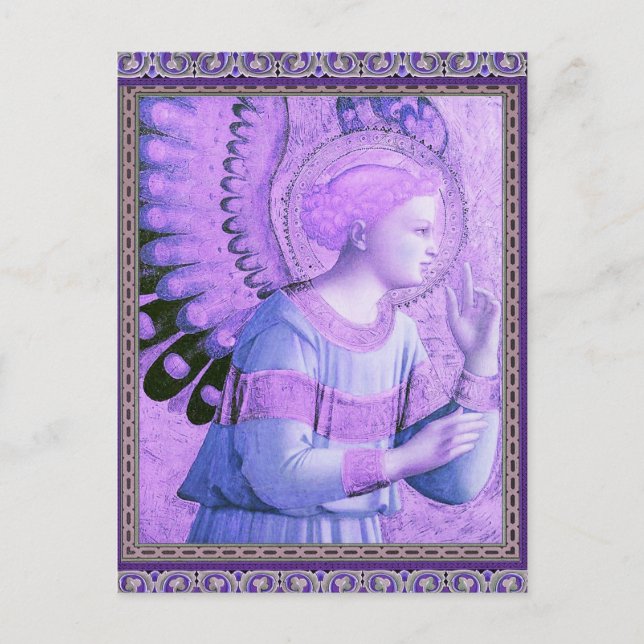 Vintage Angel Artwork Postcard (Front)