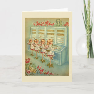 Vintage Angel Christmas Note Card