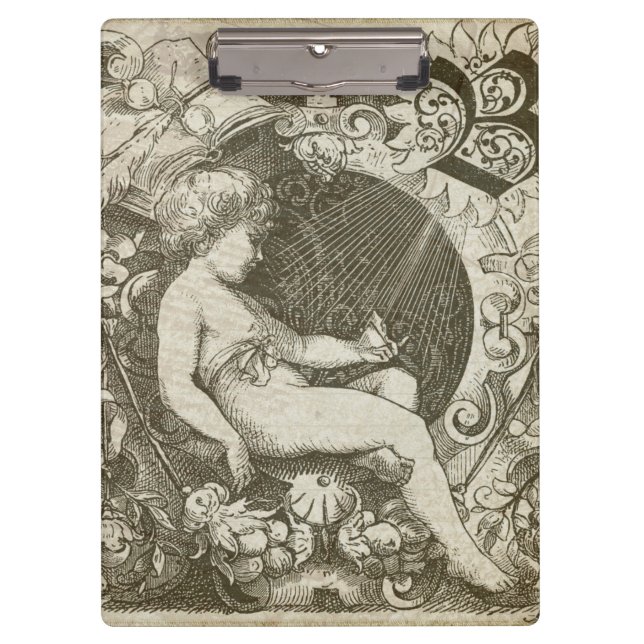 Vintage Angel Clipboard (Front)
