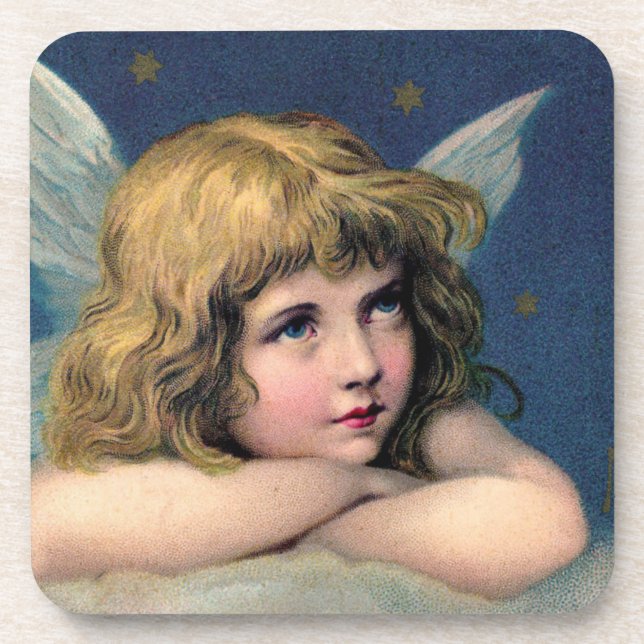 Vintage Angel Coaster (Front)