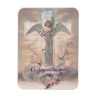Vintage Angel & Cross Easter