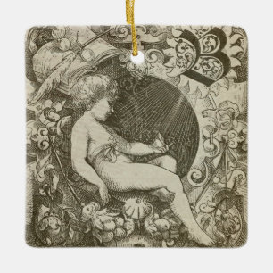 Vintage Angel Double Sided Ornament