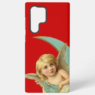 Vintage Angel in Moon Samsung Galaxy Case