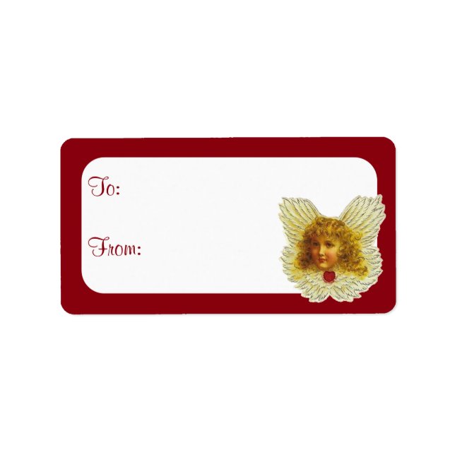 Vintage Angel Label (Front)