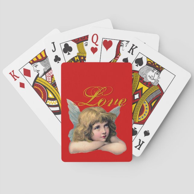 Vintage Angel Playing Cards (Back)