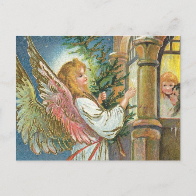 Vintage Angel Postcard (Front)