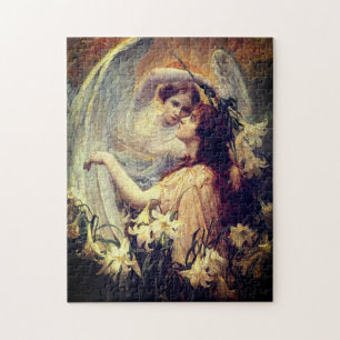 Vintage Angel presence Jigsaw Puzzle
