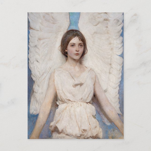 Vintage Angel Print - Abbott Handerson Thayer Postcard (Front)