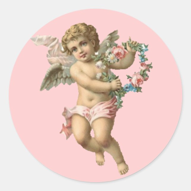 Vintage Angel sticker (Front)
