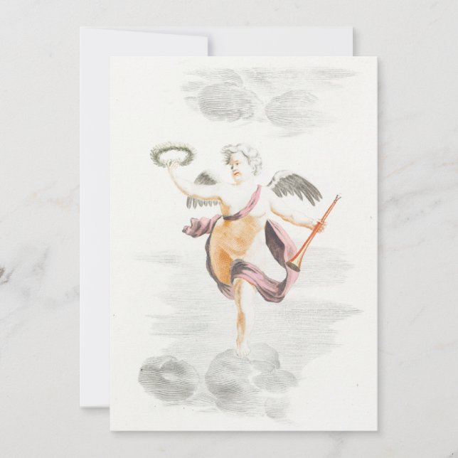 Vintage Angel Valentine's Card (Front)