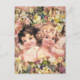 Vintage Angels Postcard